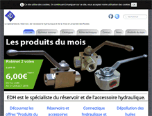 Tablet Screenshot of edh.fr